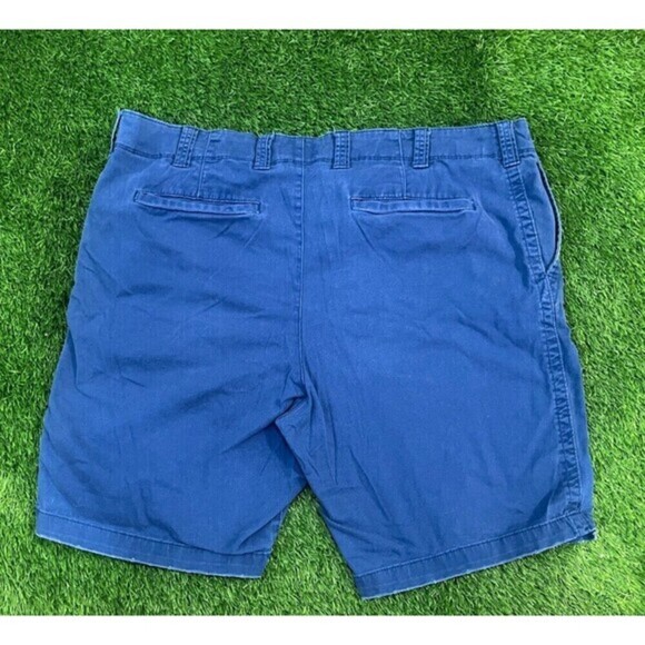 True Nation Stretch Flat Iron Dark Blue Shorts - Men's Size 44 9 inch inseam - Picture 6 of 8